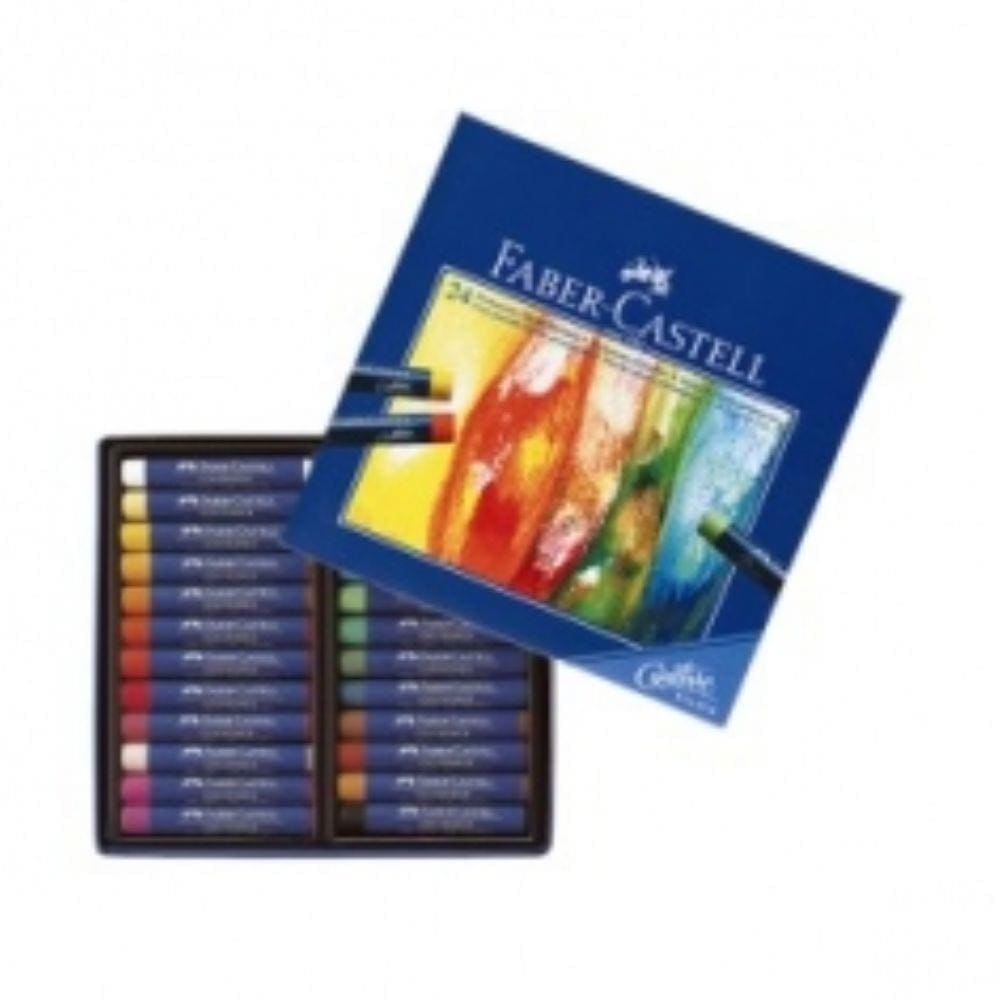 Giz Pastel Oleoso 24 Unid Art Graphic 127024 Faber